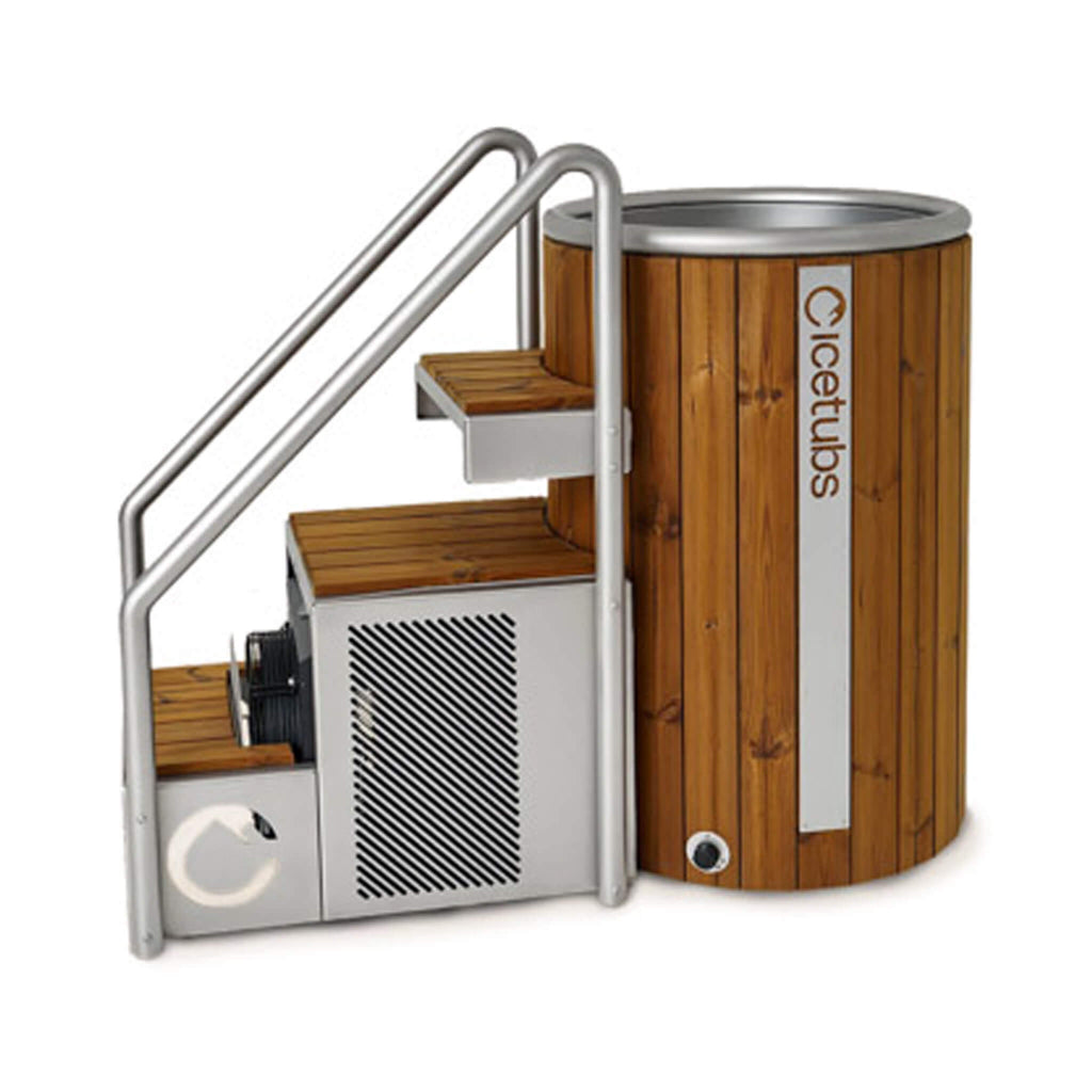 Icetubs IceBarrel Cold Plunge Tub (Thermowood &amp; Stainless Steel) (SAK68129)