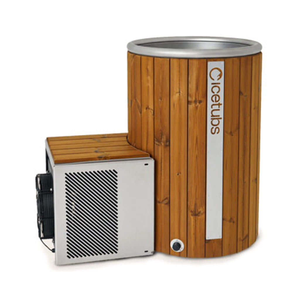 Icetubs IceBarrel Cold Plunge Tub (Thermowood &amp; Stainless Steel) (SAK68129)