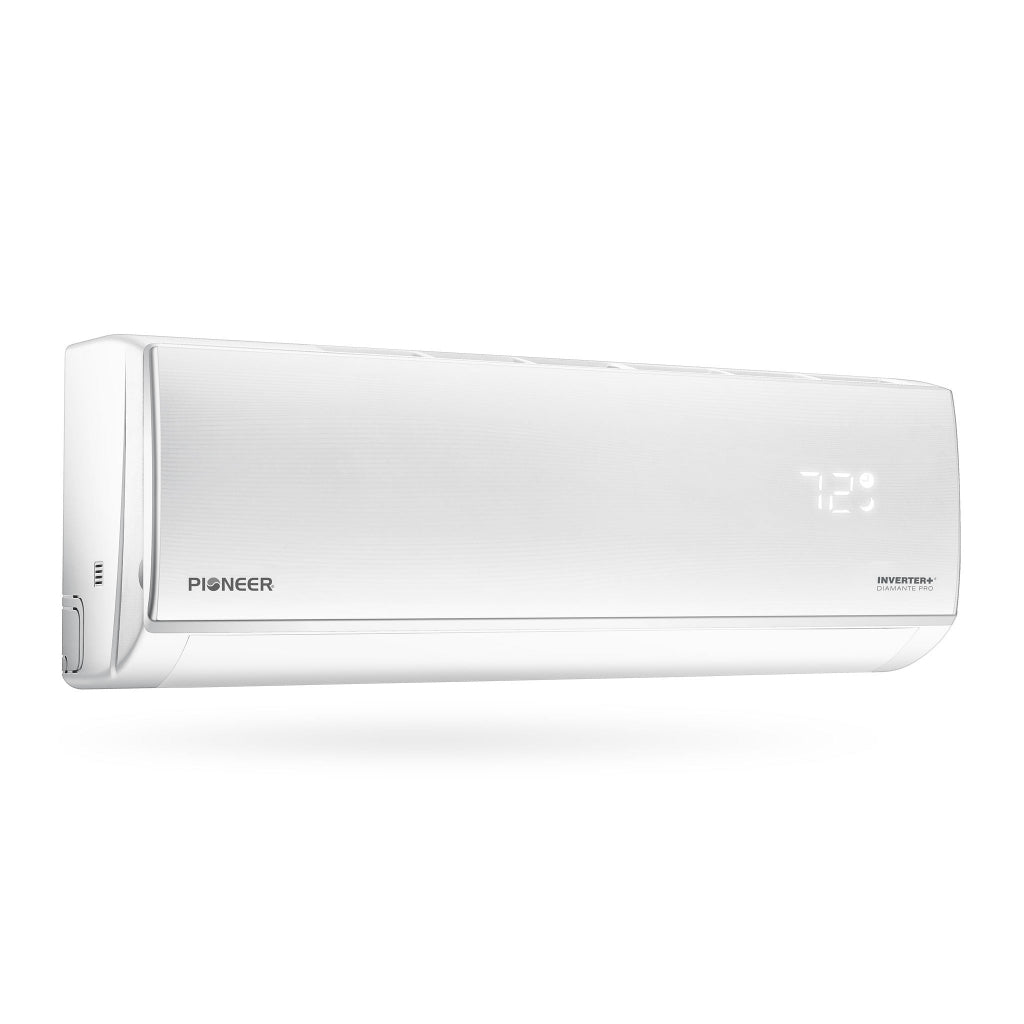Pioneer Diamante Pro™ 24,000 BTU 21 SEER2 High-Wall Ductless Mini-Split Heat Pump System