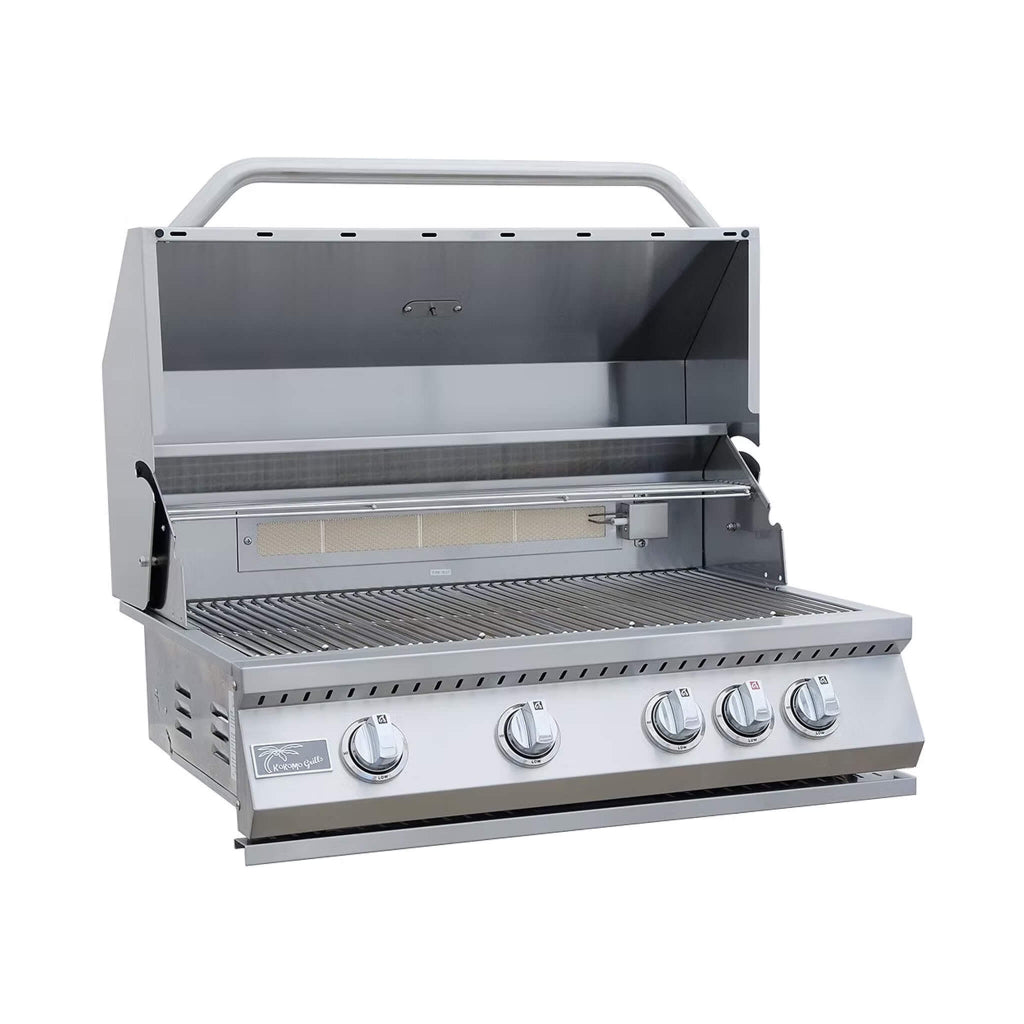 KoKoMo Grills Baja BBQ Island | Luxury Outdoor Kitchen & Fire Lounge (SAK85739)