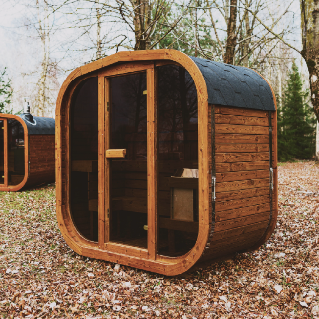 ThermoWood 4 Person Outdoor Sauna MW16