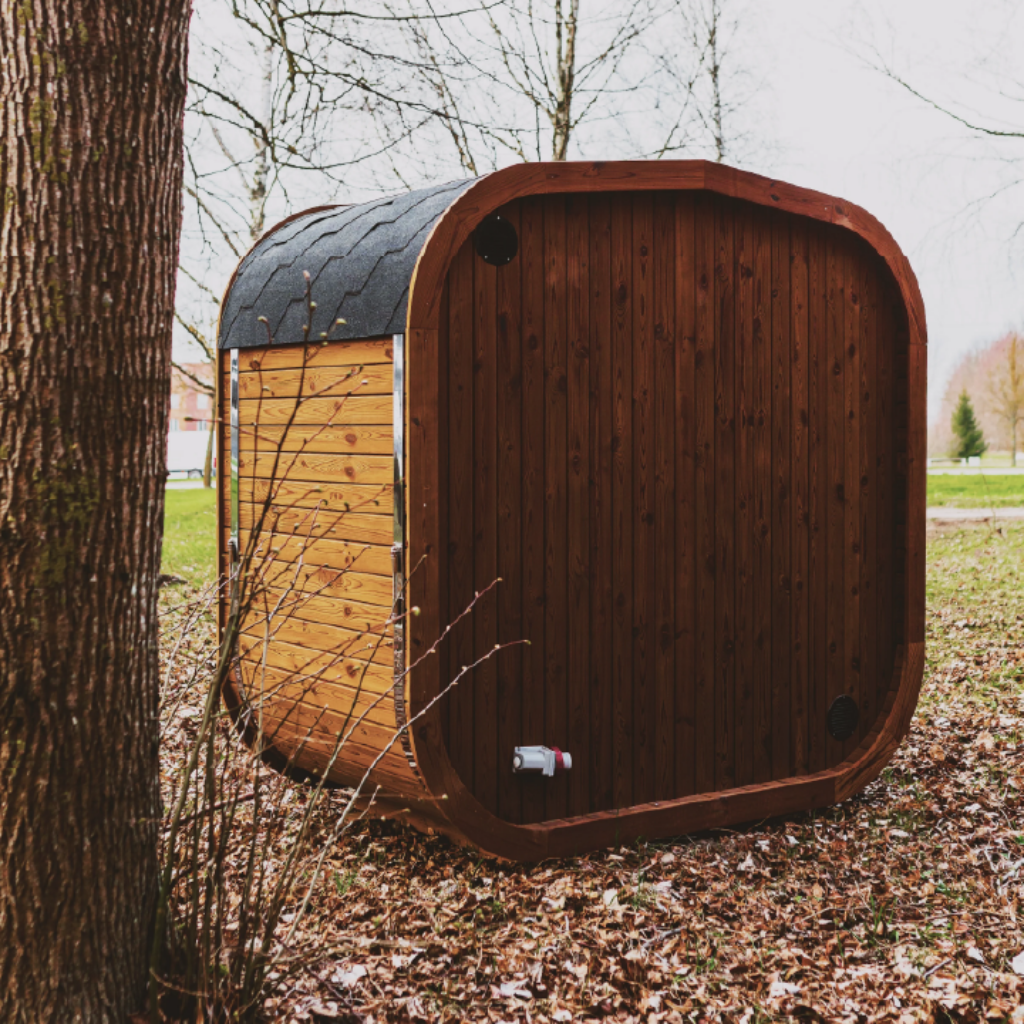 ThermoWood 4 Person Outdoor Sauna MW16