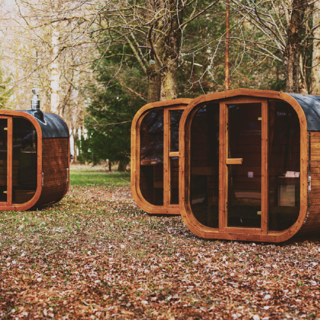 ThermoWood 4 Person Outdoor Sauna MW16