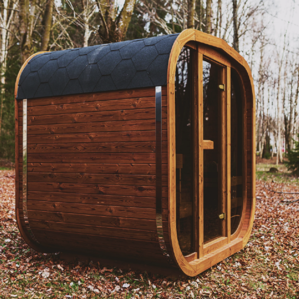 ThermoWood 4 Person Outdoor Sauna MW16