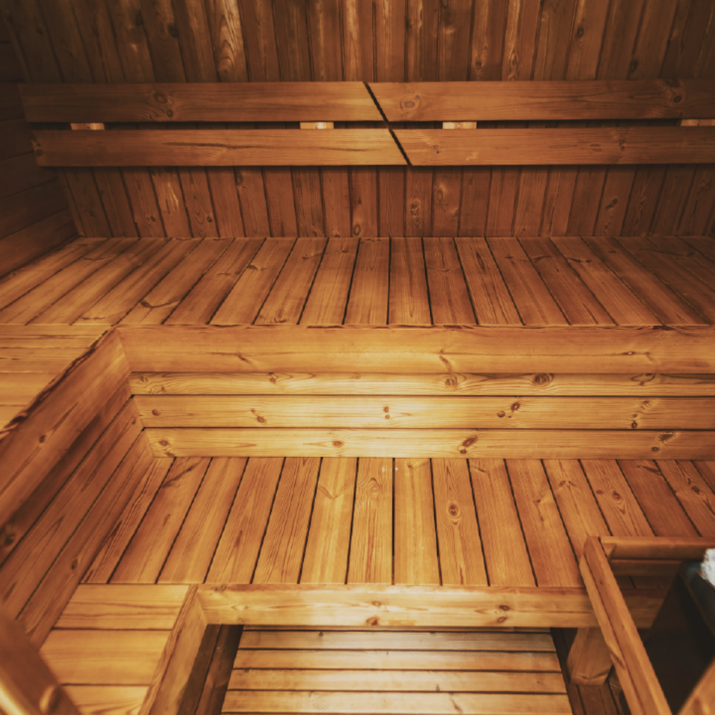 ThermoWood 4 Person Outdoor Sauna MW16