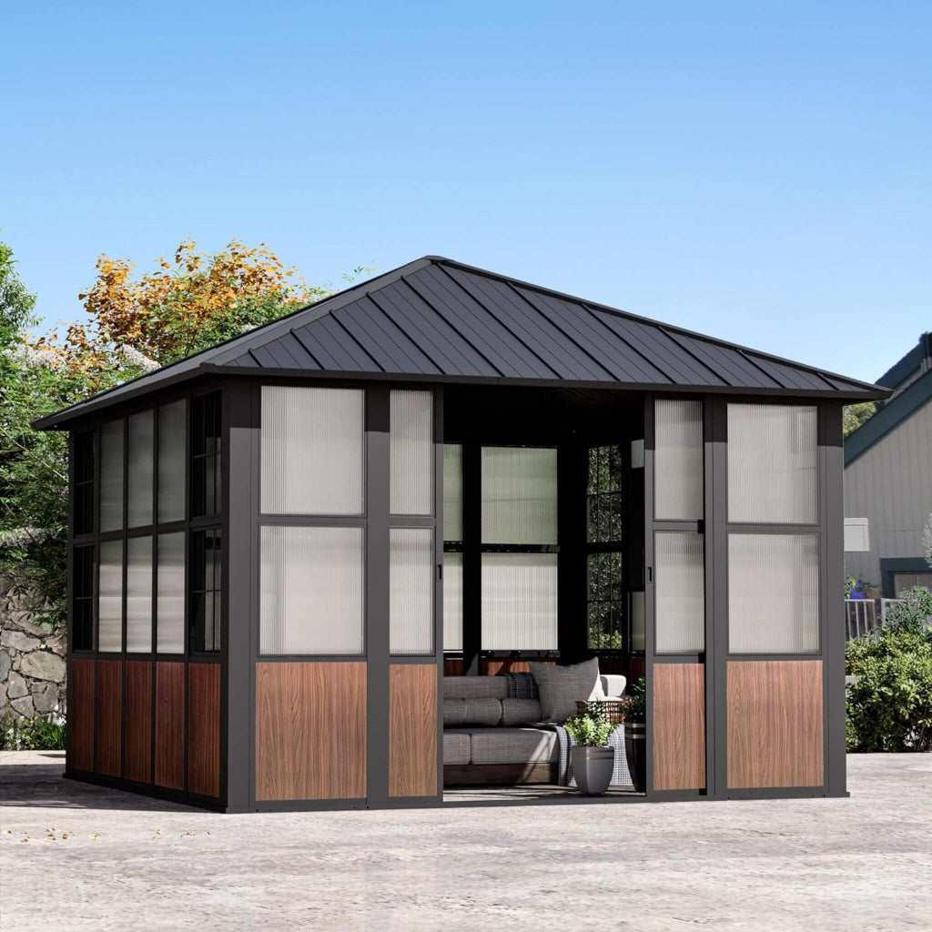 Alora Premium Hardtop Aluminum Sunroom Solarium (SAK60439)