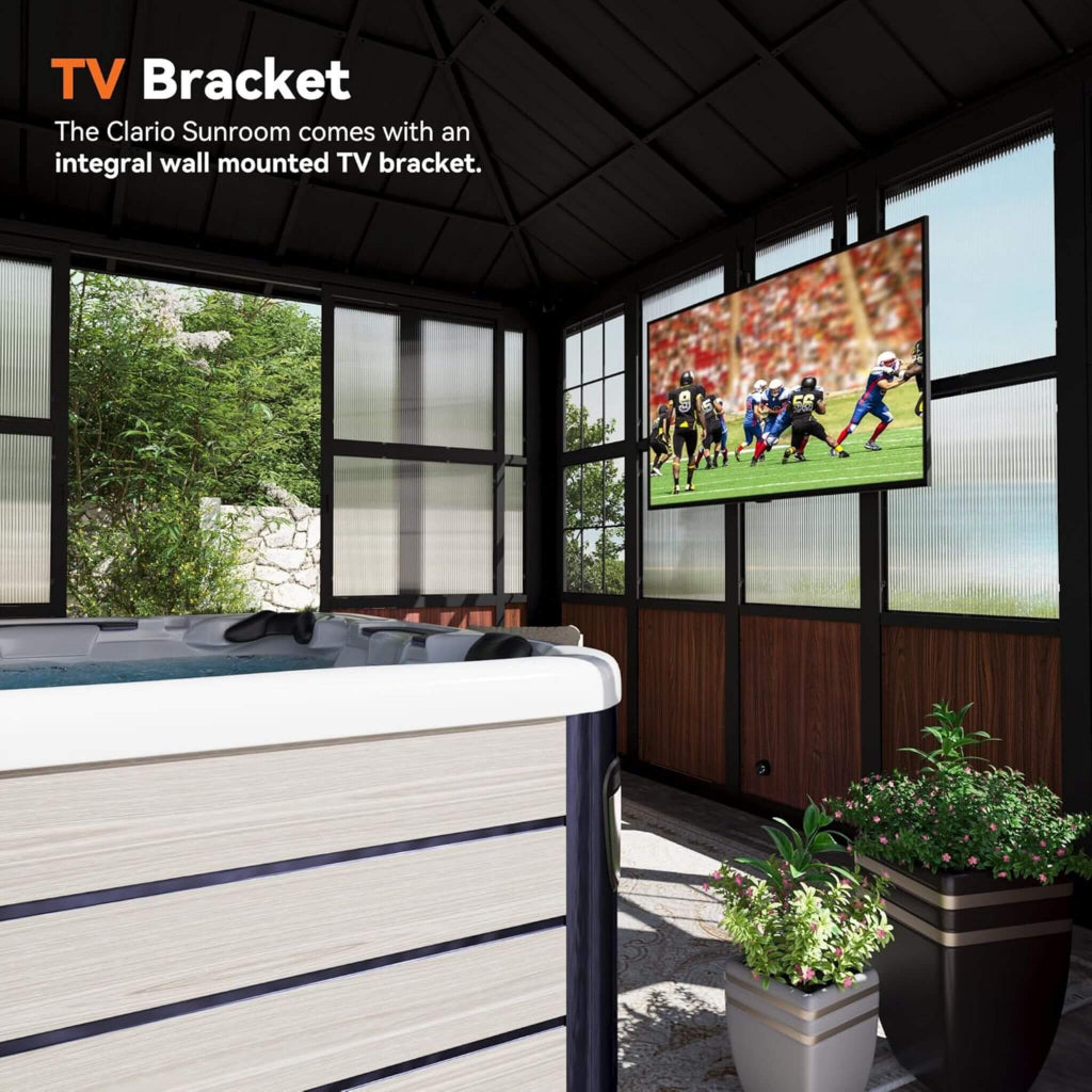 Alora Premium Hardtop Aluminum Sunroom Solarium (SAK60439)