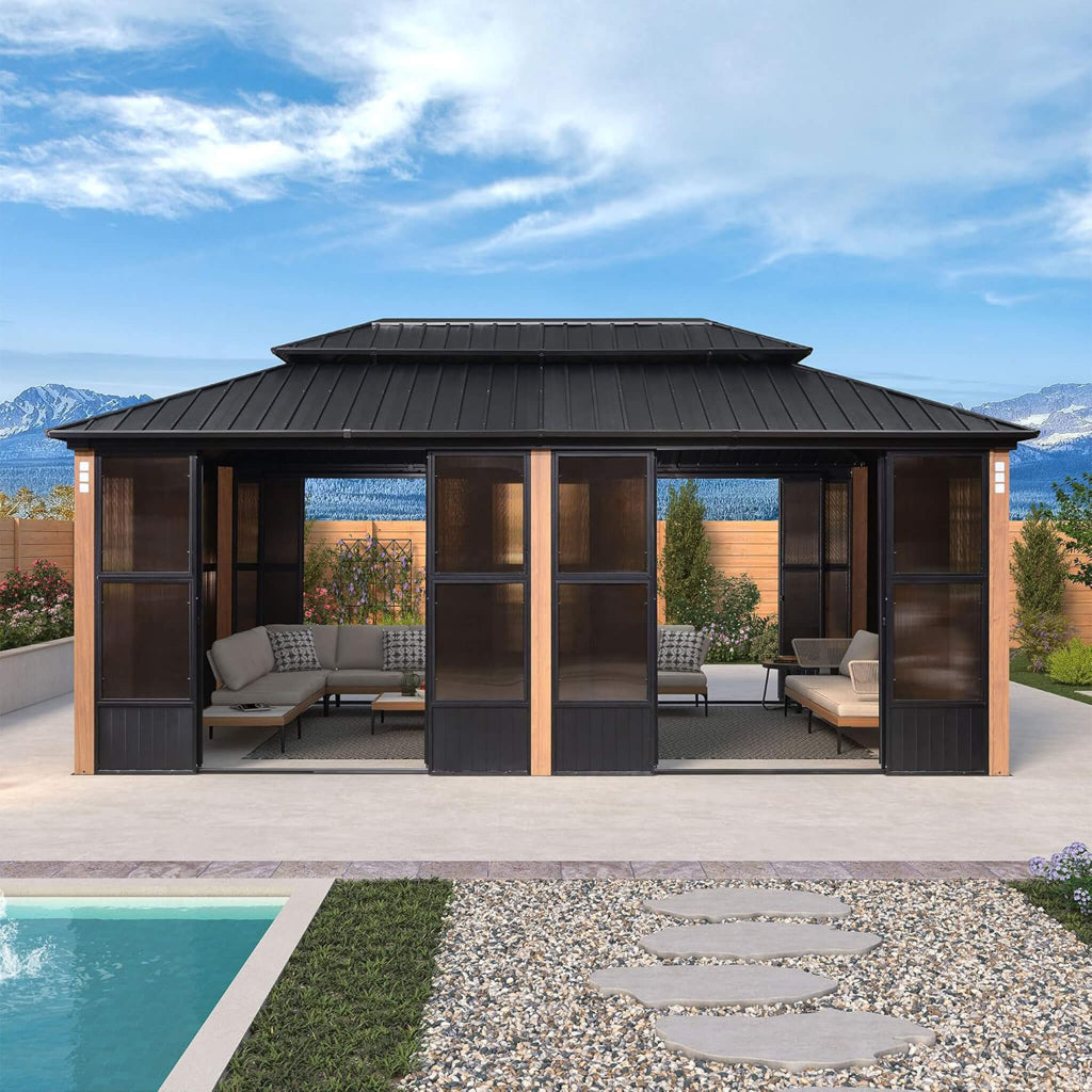 Alora Prestige Outdoor Patio Solarium Sunroom (SAK43078)