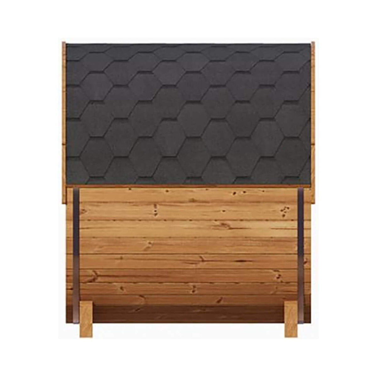 SaunaLife Model E6 Ergo Series 3-Person Thermo-Spruce Backyard Sauna Barrel [SL-MODELE6] (SAK38572)