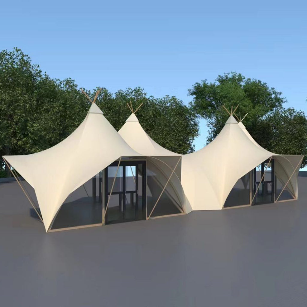Tent Spaces TBP Series Luxury Enclosed Tents | Full-Scale Glamping Living Structures