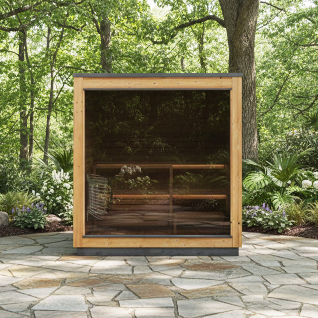 ThermaSol Nordic Dawn | Luxury Outdoor Sauna Cabin (SAK82057)