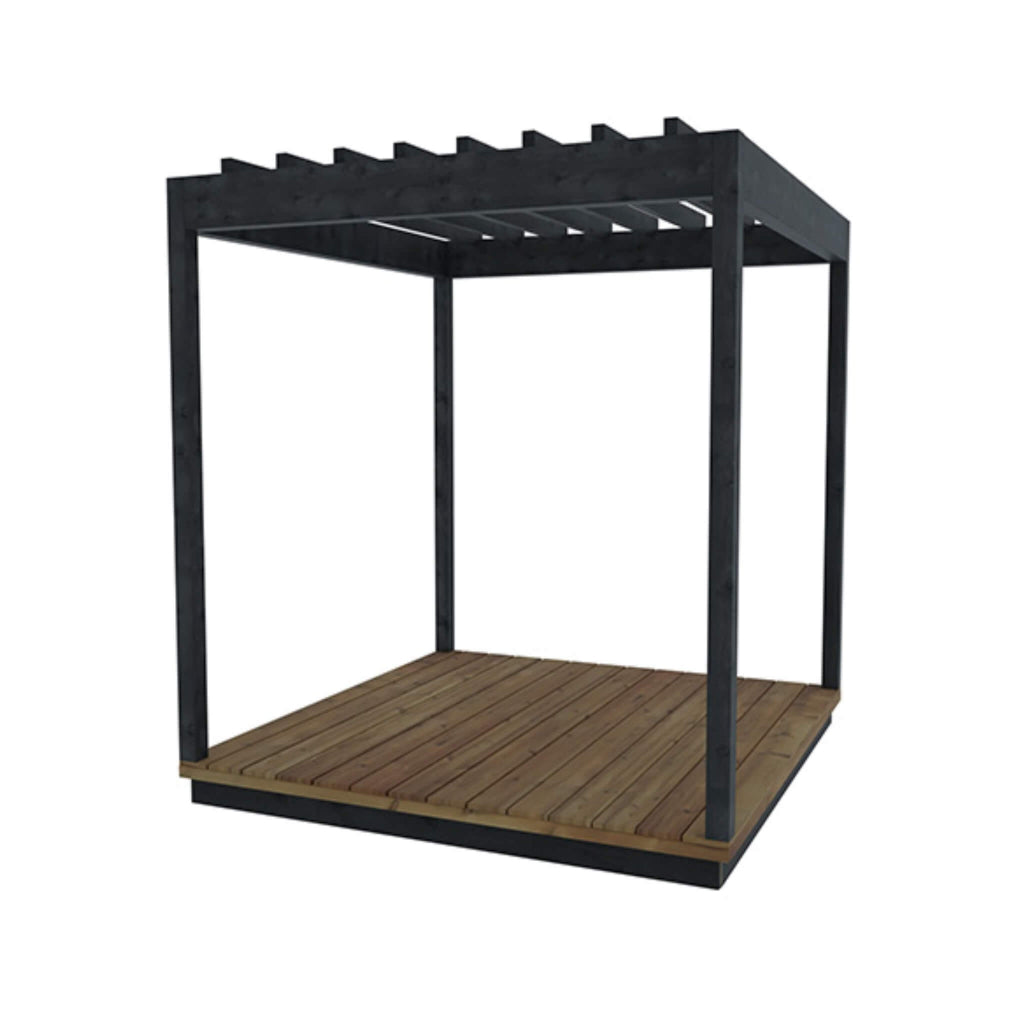 ThermaSol Nordic Misty Wood Pergola (SAK81954)