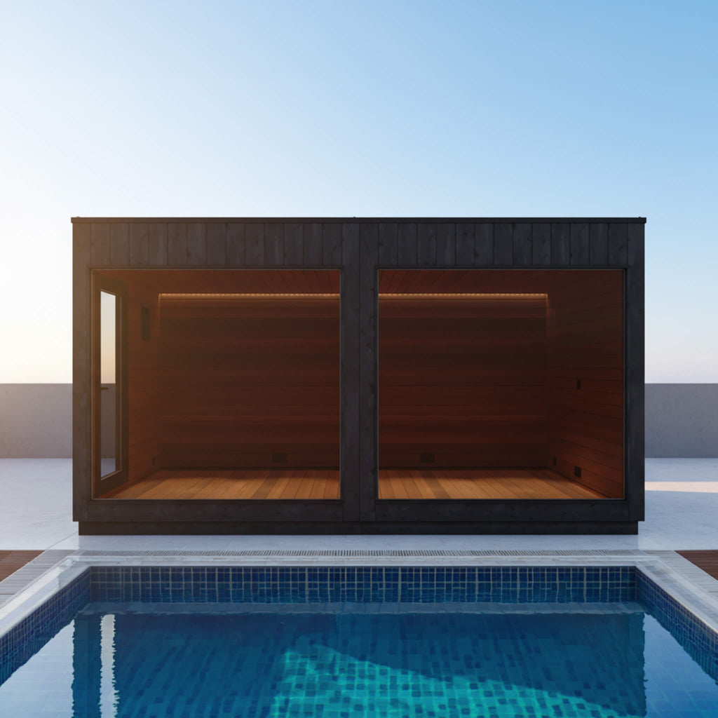 ThermaSol Nordic Misty XL | Luxury Outdoor Lounge Pavilion (SAK19046)
