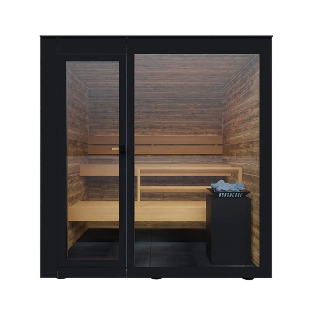 ThermaSol Spectra 4-Person Outdoor Sauna Cabin (SAK46921)