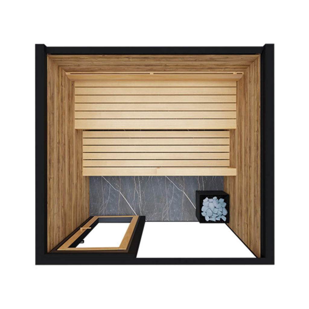 ThermaSol Spectra 4-Person Outdoor Sauna Cabin (SAK46921)